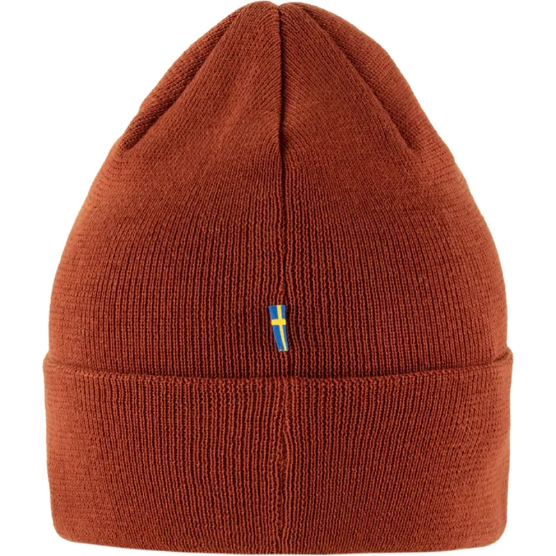 Fjallraven Unisex Vardag Classic Beanie in Terracotta Brown-1